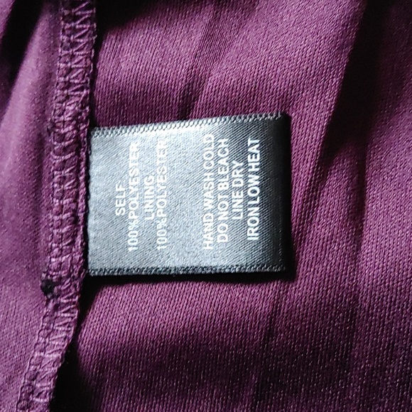 Lulus Shifting Dears Plum Dress Sz.Med NWT - Picture 10 of 10
